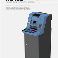 KD100 High Speed Bulk Note Cash Deposit System