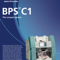 BPS C1 Two Pocket Sorter: 1 Sorting Pocket and 1 Reject Pocket