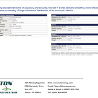 UW-F Series Banknote Sorter