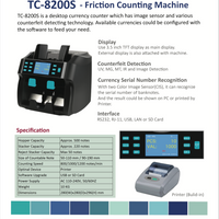 TC-8200S Friction Counting Machine