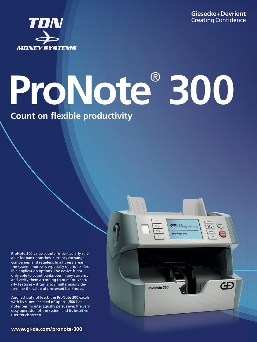G&D ProNote300 Single Pocket