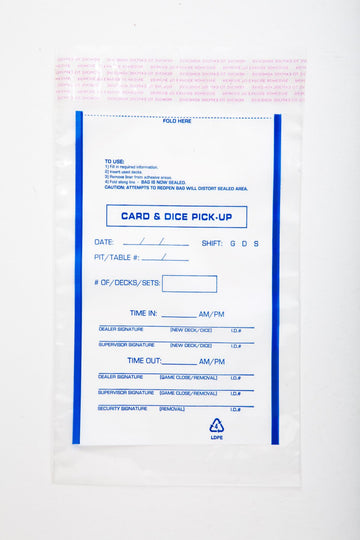 TDN Card & Dice Bag 9" x 12" Case of 1000